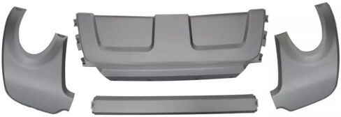 المصد الخلفي Lower FaLance لوحة Kit LR026329 LR026328 متوافق مع 2012-2019 Range Rover Evoque 4 قطع الخلفية شريط التمرير الخلفي يعزز تصميم المصد الخلفي تصميم in Kuwait