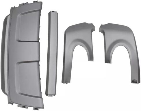 المصد الخلفي Lower FaLance لوحة Kit LR026329 LR026328 متوافق مع 2012-2019 Range Rover Evoque 4 قطع الخلفية شريط التمرير الخلفي يعزز تصميم المصد الخلفي تصميم in Kuwait