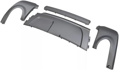 المصد الخلفي Lower FaLance لوحة Kit LR026329 LR026328 متوافق مع 2012-2019 Range Rover Evoque 4 قطع الخلفية شريط التمرير الخلفي يعزز تصميم المصد الخلفي تصميم in Kuwait