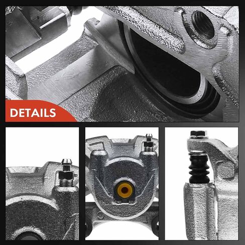 A-Premium Disc Brake Caliper Assembly with Bracket Compatible with Select Nissan and Infiniti Models - Maxima, I30 2000-2001, V6 3.0L - Front Left Driver Side in Saudi Arabia