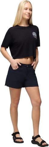 Prana Women’s Stretch Zion Halle Short ، Black in Saudi Arabia