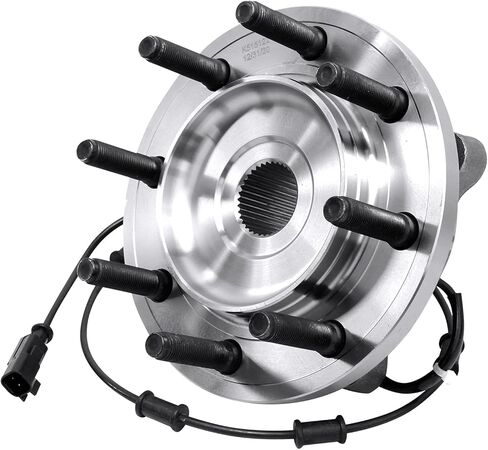 Detroit Axle - 4WD Front Wheel Hub لـ 09-11 Dodge RAM 2500 3500 [W/ABS] ، 2009 2010 2011 Bearing Wheel and Hub Assembly Placbly in Saudi Arabia
