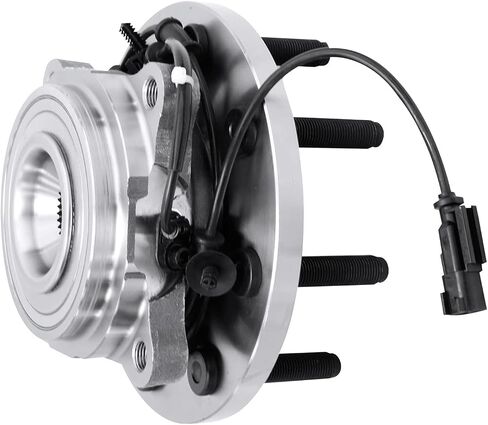 Detroit Axle - 4WD Front Wheel Hub لـ 09-11 Dodge RAM 2500 3500 [W/ABS] ، 2009 2010 2011 Bearing Wheel and Hub Assembly Placbly in Saudi Arabia