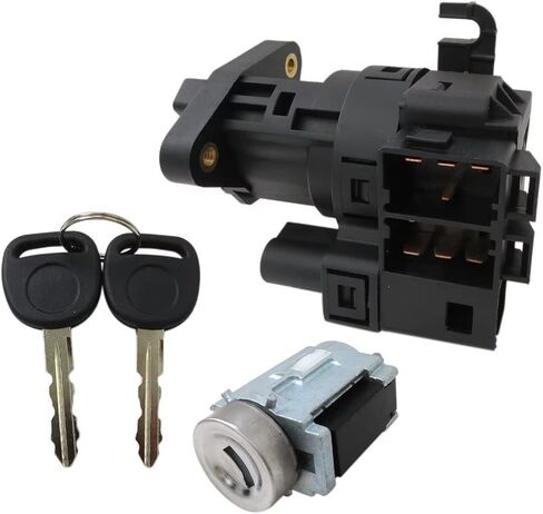 12458191 12533953 15822350 19168637 Lock Cylinder with Key & Ignition Switch for 2004-2006 Pontiac Grand Prix 3.8L 5.3L in Saudi Arabia