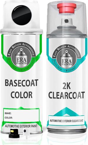 Era Paints PXJ/KXJ - Diamond Black Crystal Pearl ل JEEP جيب مطابقة للسيارات رذاذ الطلاء - 2K مجموعة أساسية in Saudi Arabia