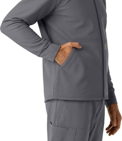 Carhartt Scrubs C84023 Rugged Flex® Modern Fit Bonded Fleece Hoodie in Saudi Arabia