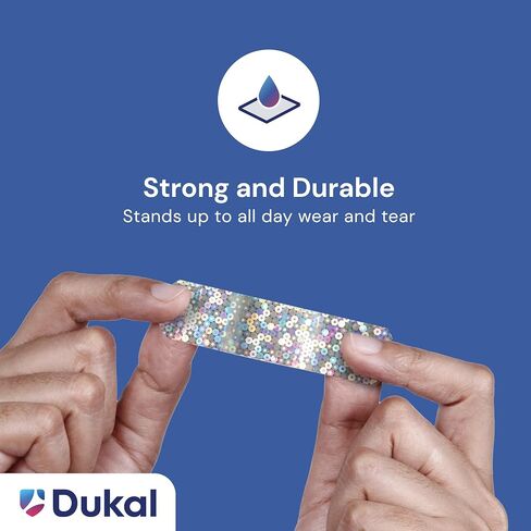 سلسلة Dukal Design Series ضمادات لاصقة مع تقنية Stat Strip ، 3/4 "× 3" (صندوق 100) in Kuwait