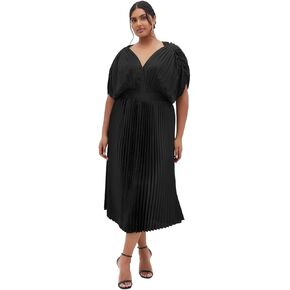 City Chic Women's Plus Size Dress - Henley Midi in Saudi Arabia