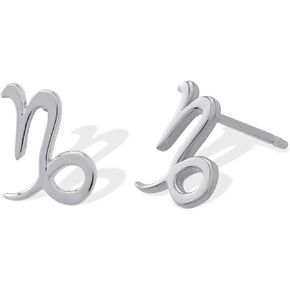 Boma Jewelry Sterling Silver Zodiac Sign Stud Earrings in Saudi Arabia