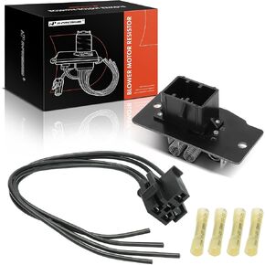 A-Premium HVAC Blower Motor Resistor with Wire Harness Kit Compatible with Ford, Lincoln & Mercury Vehicles - Crown Victoria, Town Car, Country Squire, LTD, LTD Crown Victoria, Mark VI, Colony Park in Kuwait