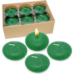 12 Pack 3 Inch Citronella Floating Candles for Summer, 10 Hour Yellow Dripless Tealight Candles for Cylinder Vases, Centerpieces at Wedding Party Pool Holiday in Saudi Arabia