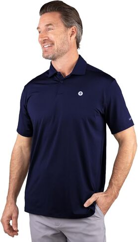 Coolibar UPF 50+ Men's Victory Lap Short Sleeve Golf Polo - Sun Protective in Saudi Arabia