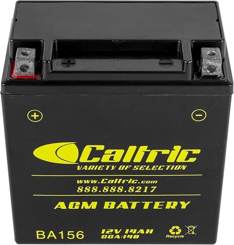 Caltric Agm Battery Compatible with Suzuki Vl1500 Vl-1500 Vl1500T Boulevard C90 2005-2009 in Saudi Arabia