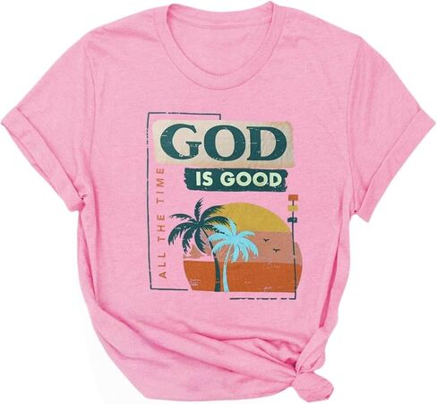 Christian Tshirt and All My Life You Have Been Faithful Bright Bible Verse Graphic Tee Tops in Saudi Arabia