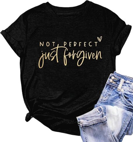 Christian Tshirt and All My Life You Have Been Faithful Bright Bible Verse Graphic Tee Tops in Saudi Arabia