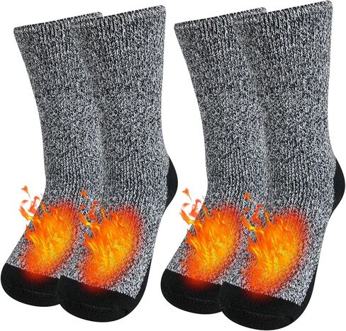 Thermal Socks for Men, Winter Warm Socks Mens for Cold Weather Extreme Temperatures in Kuwait
