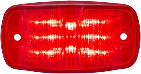 Maxxima Rectangular LED Clearance Marker P2/P3/PC2 Red - 12/24VDC for Trucks and Heavy Duty in Saudi Arabia