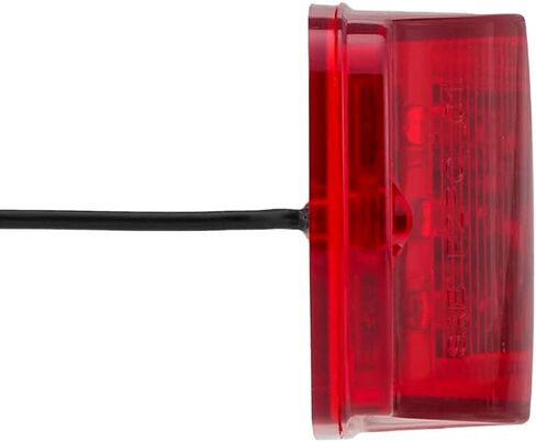 Maxxima Rectangular LED Clearance Marker P2/P3/PC2 Red - 12/24VDC for Trucks and Heavy Duty in Saudi Arabia
