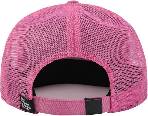 Riorex Colorful Lion Mesh Desher Hat ، مسطحة مسطحة ، خضراء ، حمراء ، قبعة بيسبول أسود ، مناسبة للصيف in Kuwait