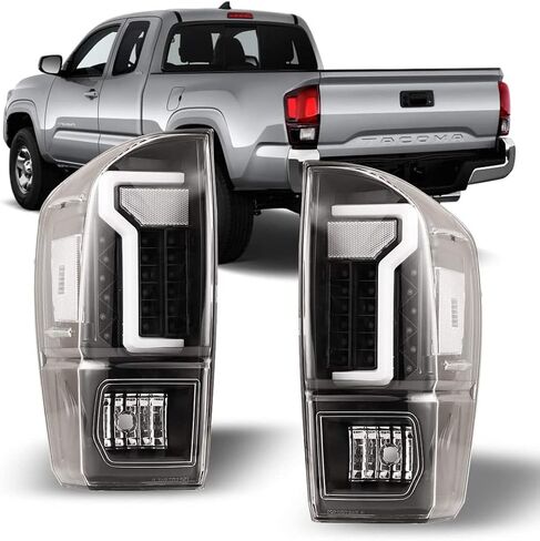 Winjet LED Tail Light Assembly لـ [2016 2017 2018 2019 2020 2021 2022 2023 Toyota Tacoma] in Kuwait