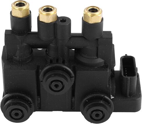 A-Premium Air Suspension Solenoid Valve متوافق مع Land Rover Range Rover 2013-2021 ، Range Rover Sport 2014-2022 ، Discovery 2017-2020 ، Defender 110 2020 ، 3 Pins ، استبدل# LR070245 in Saudi Arabia
