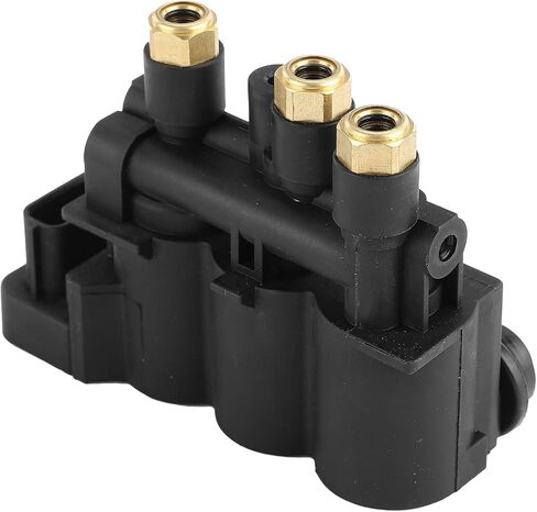 A-Premium Air Suspension Solenoid Valve متوافق مع Land Rover Range Rover 2013-2021 ، Range Rover Sport 2014-2022 ، Discovery 2017-2020 ، Defender 110 2020 ، 3 Pins ، استبدل# LR070245 in Saudi Arabia