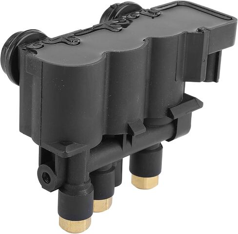A-Premium Air Suspension Solenoid Valve متوافق مع Land Rover Range Rover 2013-2021 ، Range Rover Sport 2014-2022 ، Discovery 2017-2020 ، Defender 110 2020 ، 3 Pins ، استبدل# LR070245 in Saudi Arabia