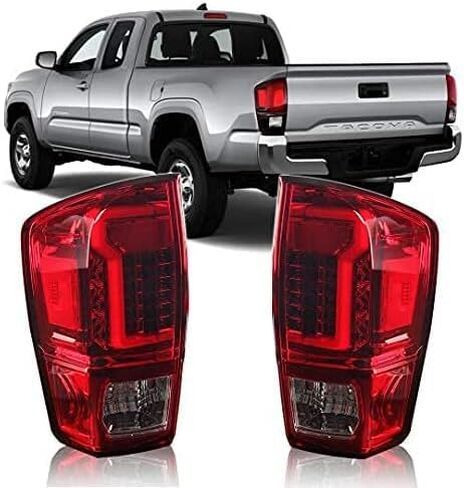 Winjet LED Tail Light Assembly لـ [2016 2017 2018 2019 2020 2021 2022 2023 Toyota Tacoma] in Kuwait