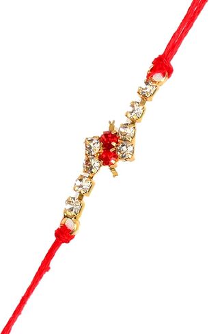 Set of 3 Rakhi for Brother Bhabhi Bhatija Bhaiya Bhai Raksha Bandhan Rakhi Thread with Roli Chawal Gift Pack in Saudi Arabia