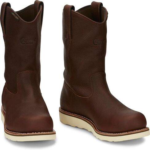 Chippewa Men's Edge Walker Waterproof Western Work Boot Soft Toe - 25335 in Saudi Arabia