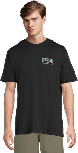 Quiksilver للرجال القطر القصيرة شاشة الأكمام تي شيرت in Saudi Arabia