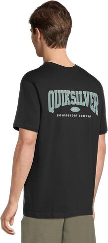Quiksilver للرجال القطر القصيرة شاشة الأكمام تي شيرت in Saudi Arabia