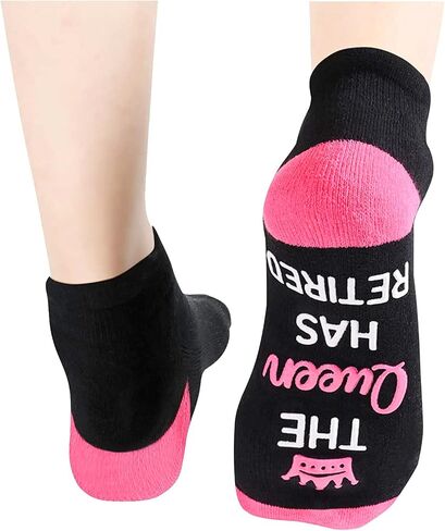 Retirement Gifts Ideas Socks - Best Retirement Gifts Retired Teacher, Funny Retirement Socks Women Retired Socks Men in Saudi Arabia