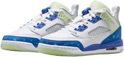 Big Kid's Jordan Spizike Low SS White/Hyper Royal-Volt Tint (HJ5979 100) - 6 in Saudi Arabia