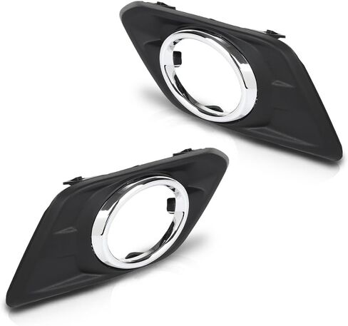 LQI FOG Light يغطي مصباح الحافة المتوافقة مع نيسان روغ 2014-2016 NI1039132 ، NI1038132 يسار الأسود واليمين in Saudi Arabia