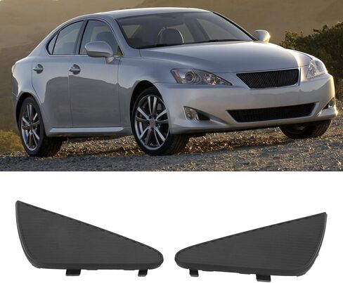 ciciglow Front Bumper Fog Light Cover for is IS250 IS350 2006-2008, 2Pcs Fog Light Bezel Trim, Car Fog Light Lamp Bumper Cover, 5243853010 5243753010 in Saudi Arabia