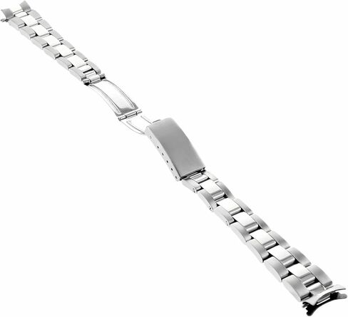 Ewatchparts Oyster Watch Band Bracelet Shiny Center Compatible With 26mm Rolex Date Datejust Lady 13mm in Saudi Arabia