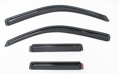 Ikon Motorsports in Channel Window Vensors متوافقة مع 2002-2009 Chevy Trailblazer و GMC Envoy in Saudi Arabia
