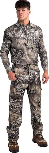 RealTree Men's Camo Hunting 1/4 zip Performance Pullover قمصان in Saudi Arabia