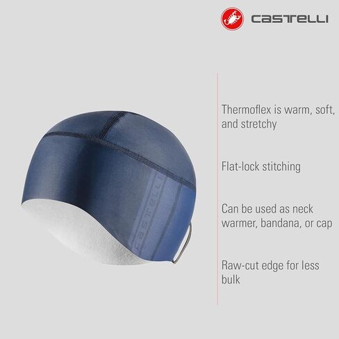 Castelli Men’s Pro Thermal 2 Skully, Lightweight Fleece Insulating, Helmet Compatible Road Cycling & Gravel Biking Cap in Saudi Arabia