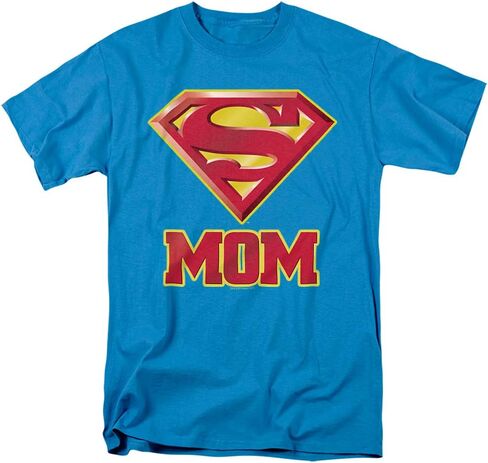 Popfunk Classic Superman Super Mom Mother's Day T Shirt in Saudi Arabia