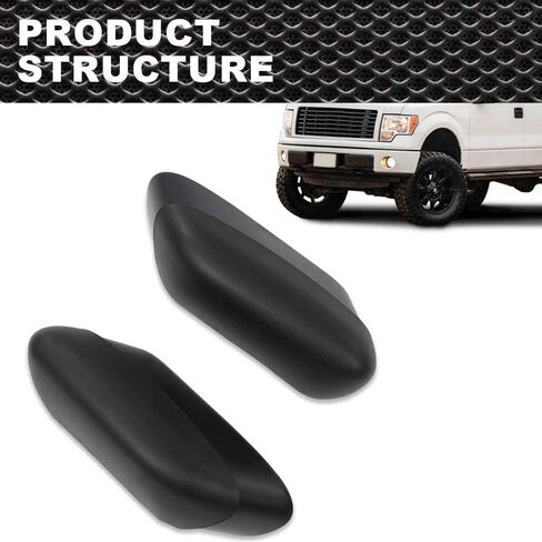 مجموعة غطاء غطاء نهاية الخطوة الجانبية للوحة التوافق مع Ford F150 2004-2014 4L3Z16A454BA ، 4L3Z16A455BA in Saudi Arabia