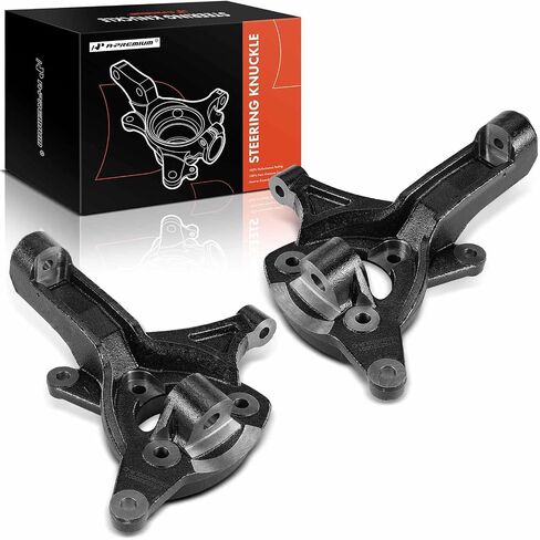 A-Premium 2 x Front Suspension Level Kit, 5 inch Lift Spindles, Compatible with Chevrolet Silverado 1500 2016 2017 2018, RWD, Driver and Passenger Side in Saudi Arabia