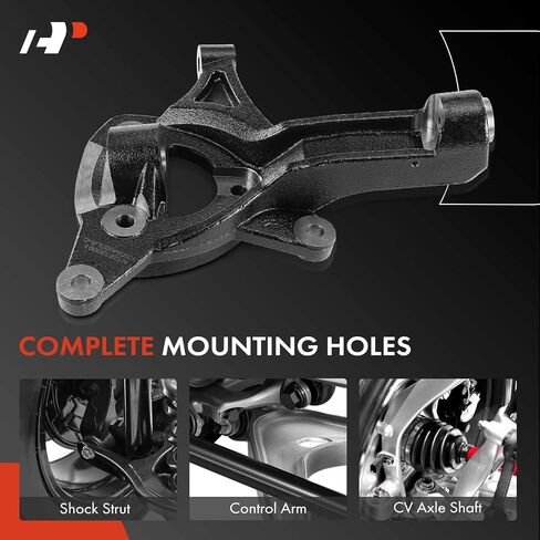 A-Premium 2 x Front Suspension Level Kit, 5 inch Lift Spindles, Compatible with Chevrolet Silverado 1500 2016 2017 2018, RWD, Driver and Passenger Side in Saudi Arabia