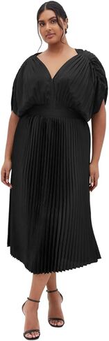 City Chic Women's Plus Size Dress - Henley Midi in Saudi Arabia