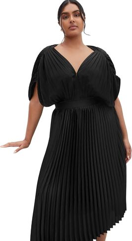 City Chic Women's Plus Size Dress - Henley Midi in Saudi Arabia