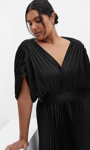 City Chic Women's Plus Size Dress - Henley Midi in Saudi Arabia