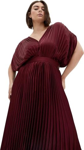 City Chic Women's Plus Size Dress - Henley Midi in Kuwait
