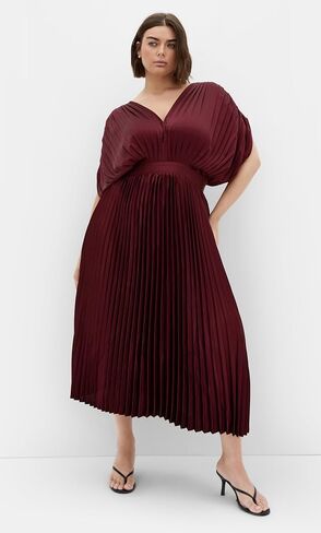 City Chic Women's Plus Size Dress - Henley Midi in Kuwait