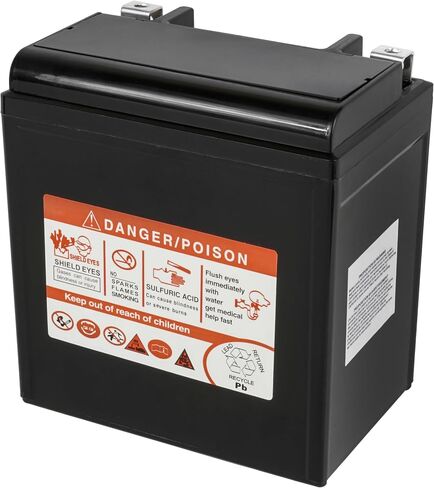 Caltric Agm Battery Compatible with Kawasaki Bayou 185 Klf185A 1985 1986 1987 1988 in Saudi Arabia